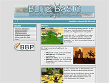 Tablet Screenshot of blitzbasic.de